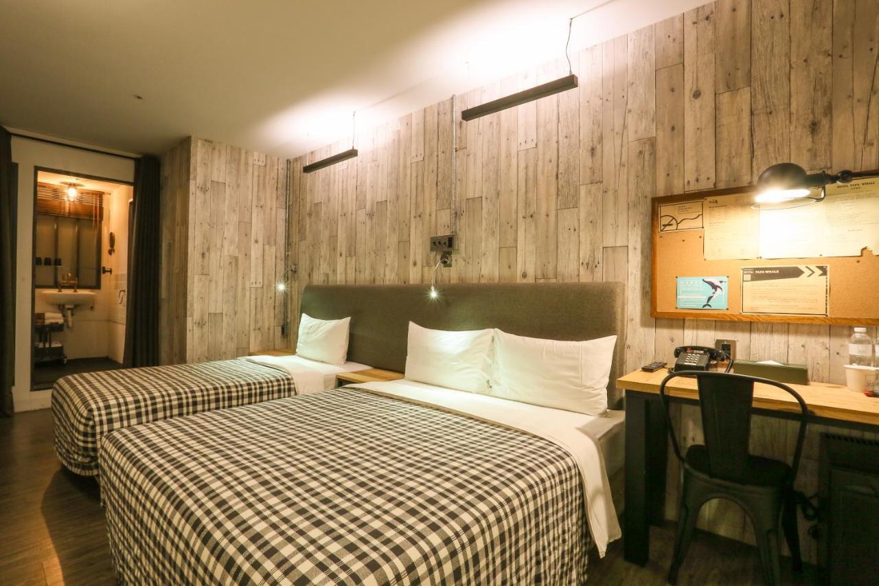 Hotel Papa Whale Тайпей Екстериор снимка